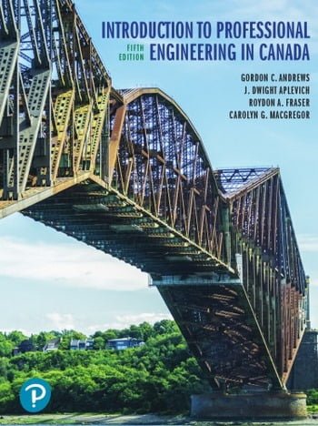  دانلود کتاب Andrews G, Introduction to Professional Engineering in Canada, 5th ed, 2018 - دانلود کتاب های دانشگاهی