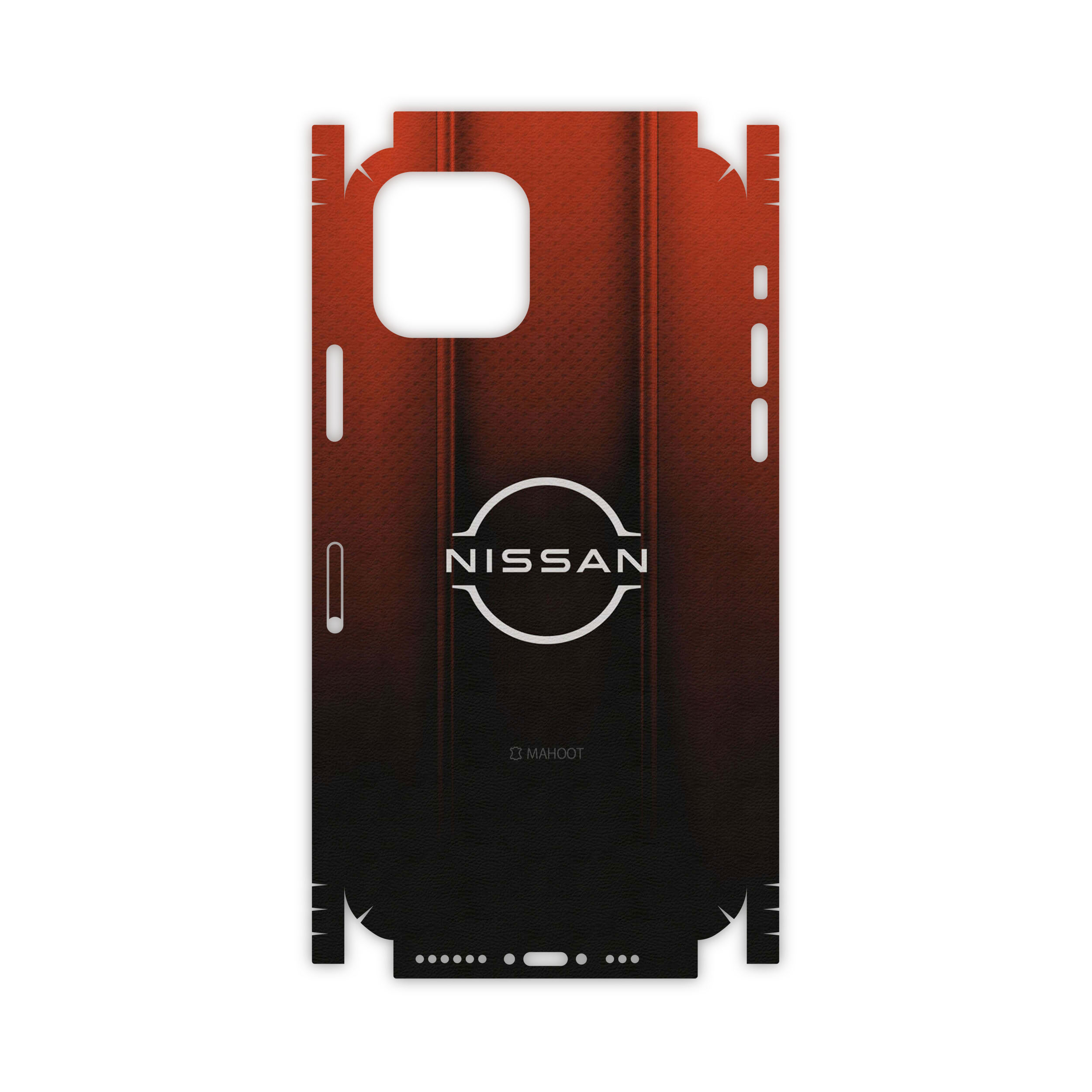 برچسب پوششی ماهوت مدل Nissan-Logo-FullSkin مناسب برای گوشی موبایل اپل iPhone 11 Pro Max