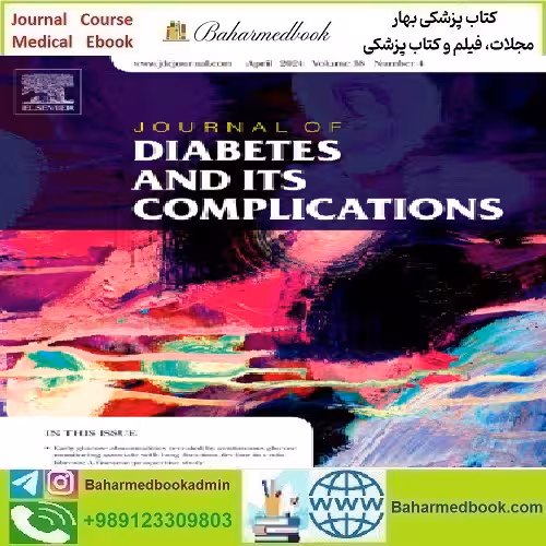 Journal of Diabetes and its Complications Volume 38 Issue 1 to 4