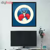 تابلو فنچ آرت طرح Boxer Dog کد GPH283-F-SQR