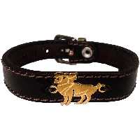 دستبند چرم وارک طرح فروردین مدل لیبرا کد rb117