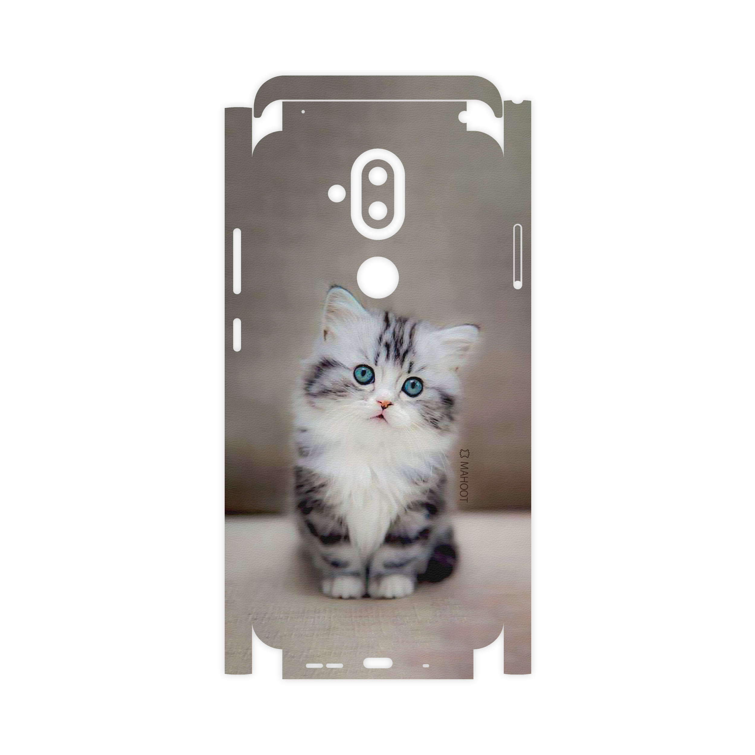برچسب پوششی ماهوت مدل Cat-2-FullSkin مناسب برای گوشی موبایل نوکیا 8.1