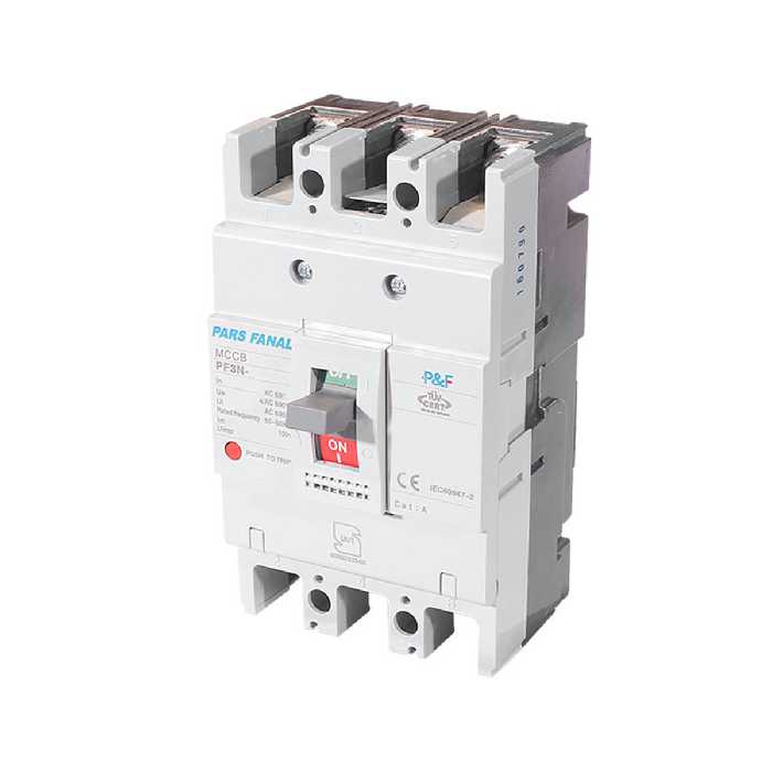 کلید اتوماتیک کمپکت فیکس 1000 آمپر پارس فانال مدل PF3N-1250