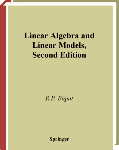 خرید و دانلود نسخه کامل کتاب Linear Algebra and Linear Models