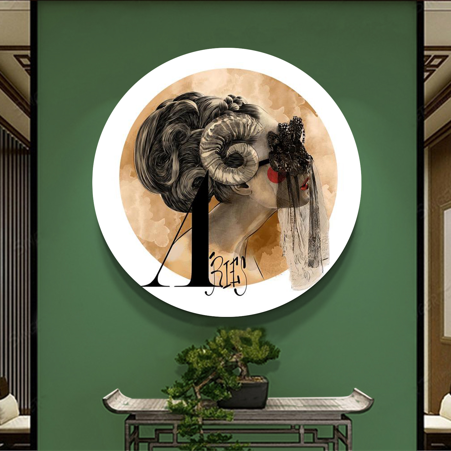 تابلو بوم مدل نقاشی مدرن کد NIL_162