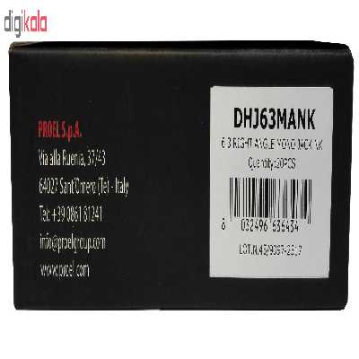 کانکتور بنان مونو گوشه راست پروئل مدل DHJ63MANK