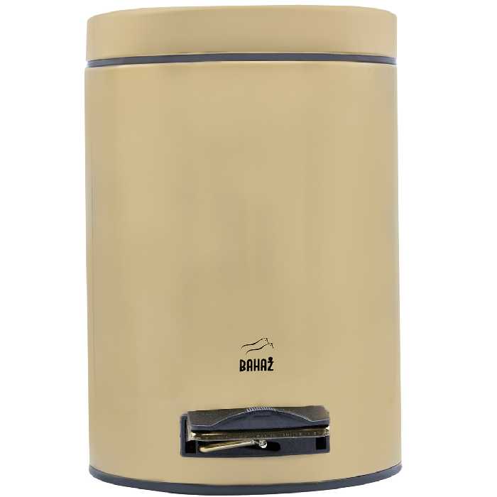 سطل زباله پدالی بهاز کالا مدل T-504 ظرفیت 6 لیتری
