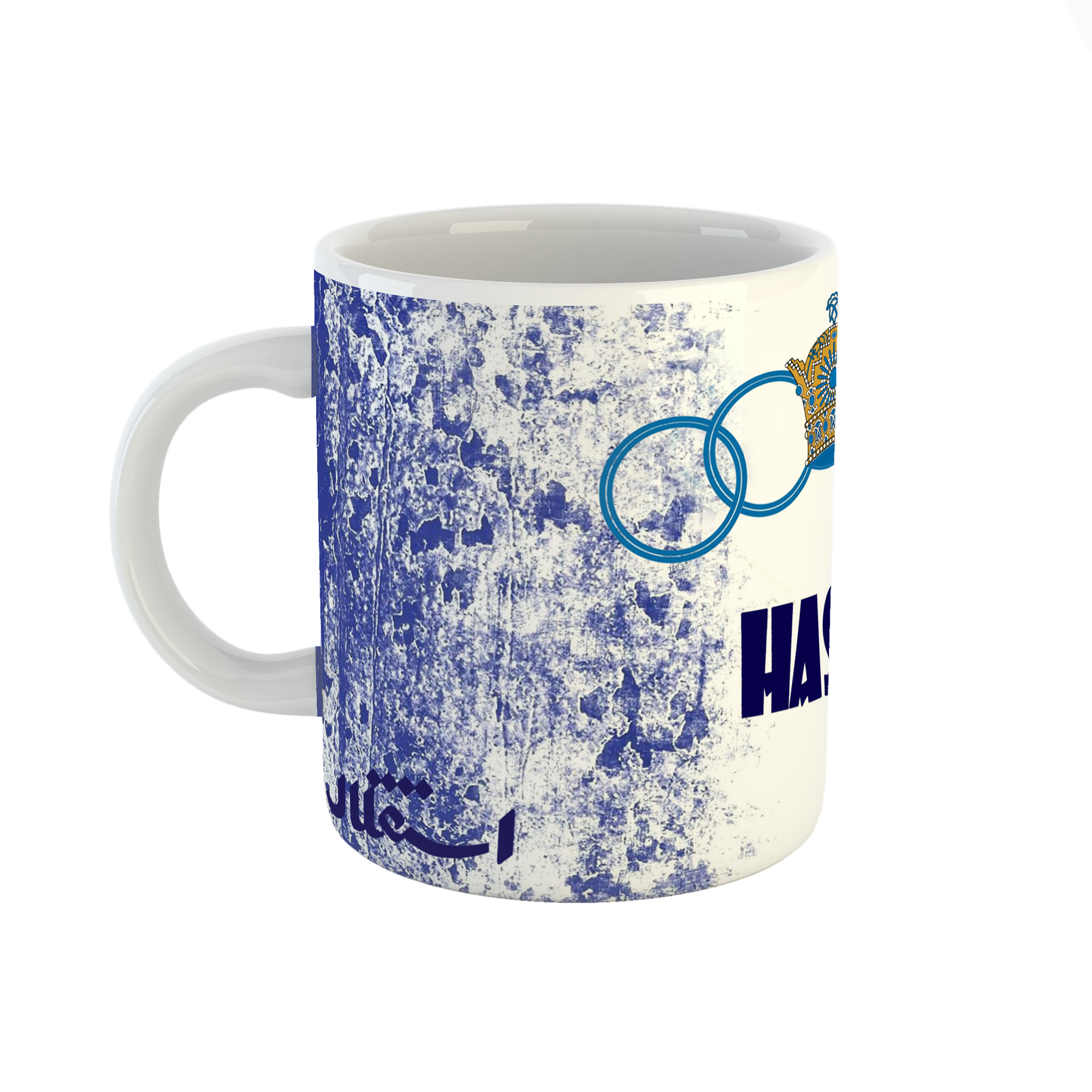 ماگ طرح اسم حسن مدل تیم استقلال کد 482