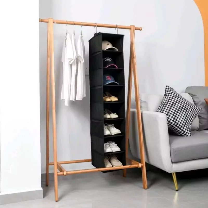 آویز نظم دهنده کفش و لباس داخل کمد 8 طبقه