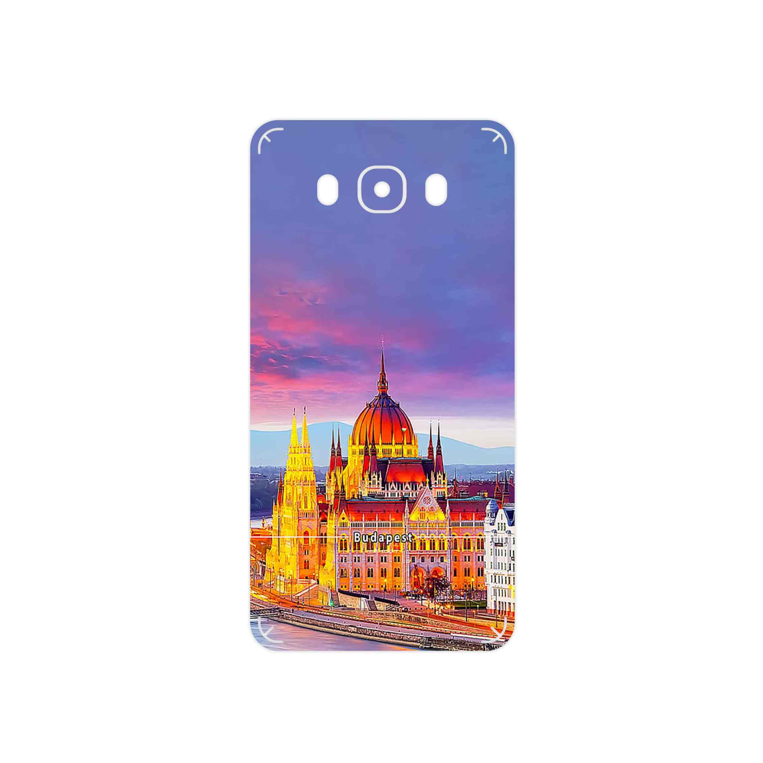 برچسب پوششی ماهوت مدل City of Budapest مناسب برای گوشی موبایل سامسونگ Galaxy J7 2016