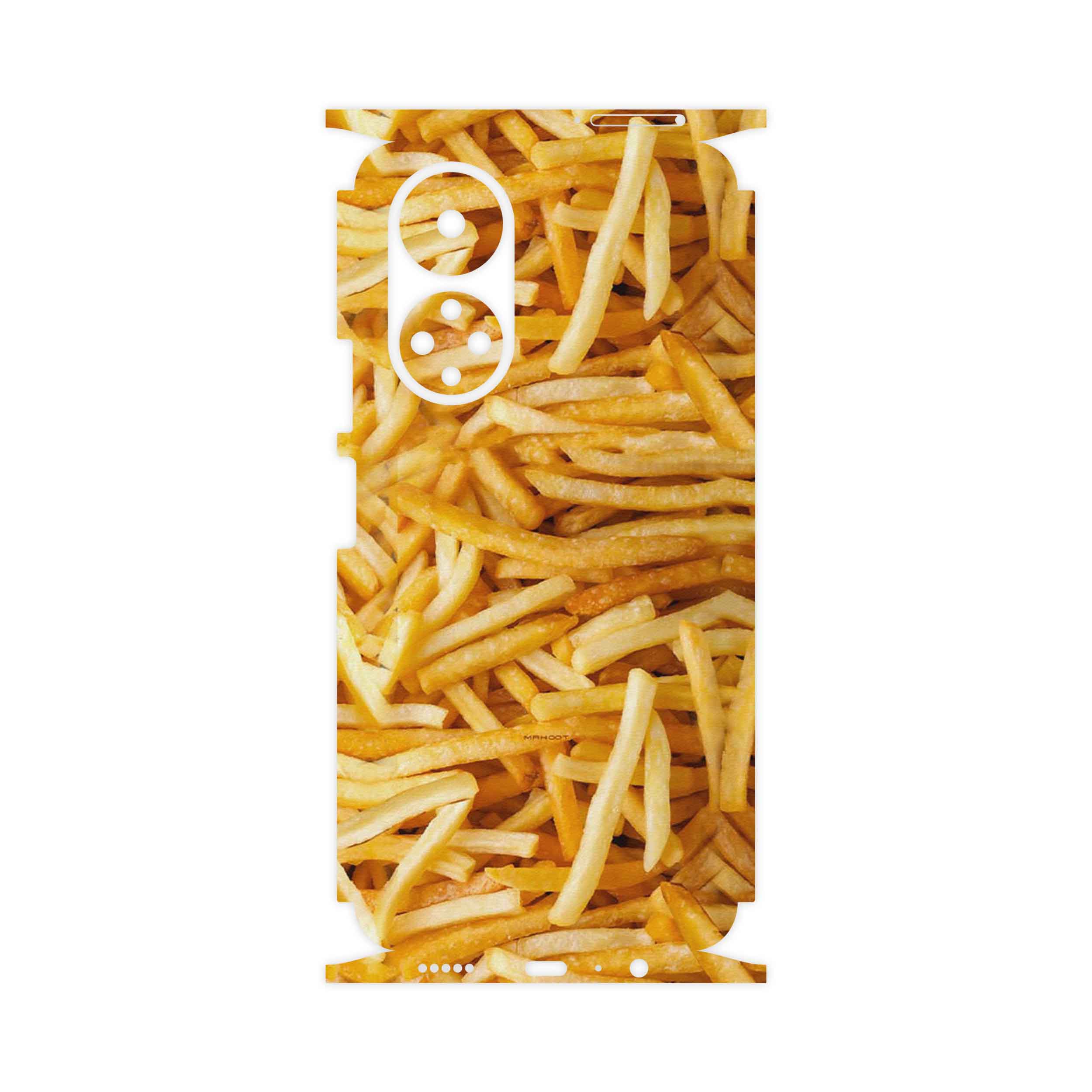 برچسب پوششی ماهوت مدل French fries-FullSkin مناسب برای گوشی موبایل آنر X7