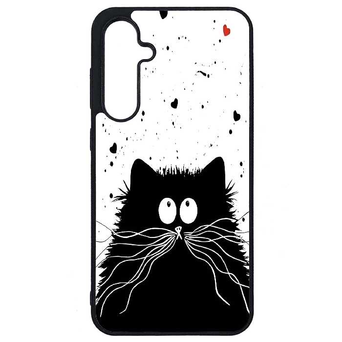 کاور طرح گربه کد G-037 مناسب برای گوشی موبایل سامسونگ Galaxy S23 FE | دیجی قاب دونی