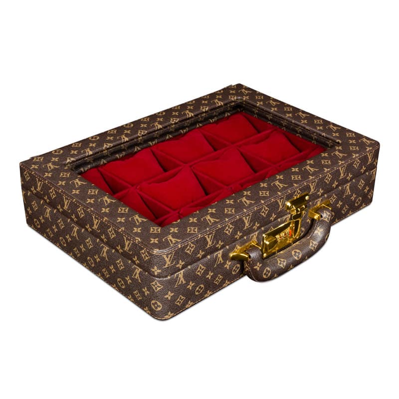 کیف ساعت 12 خونه بالشتک معمولی چرمی سوپرلاکچری مدل : TW-2481