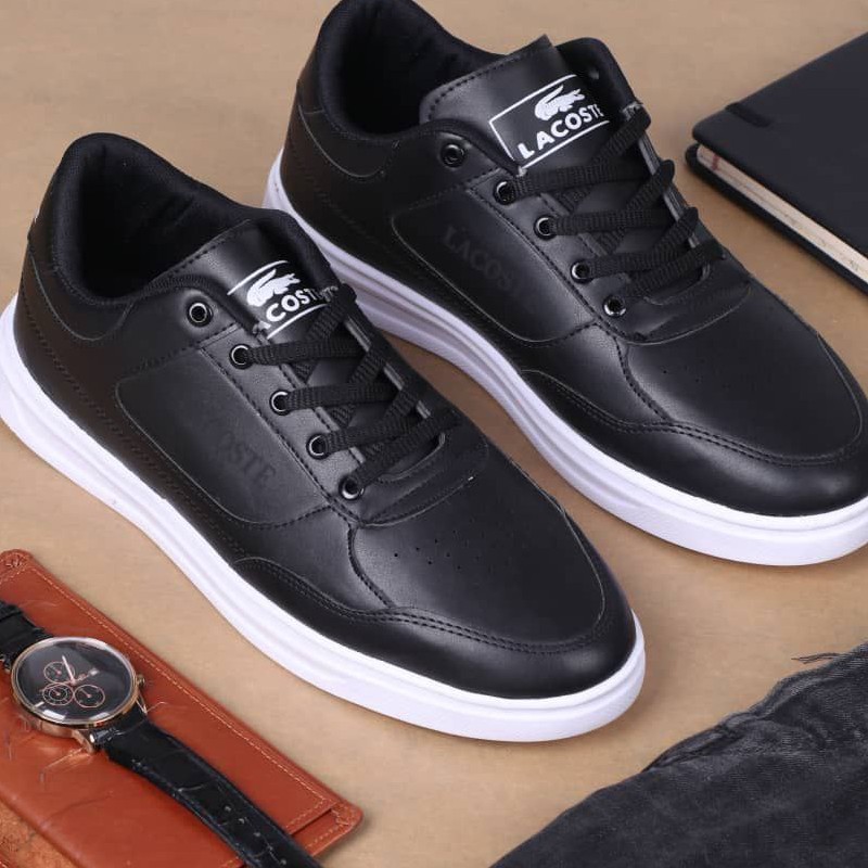 کفش لاگوست مردانه مشکی