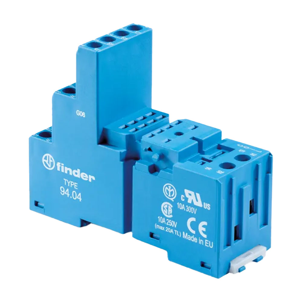 سوکت 9404 SMA رله فیندر با نگهدارنده فلزی