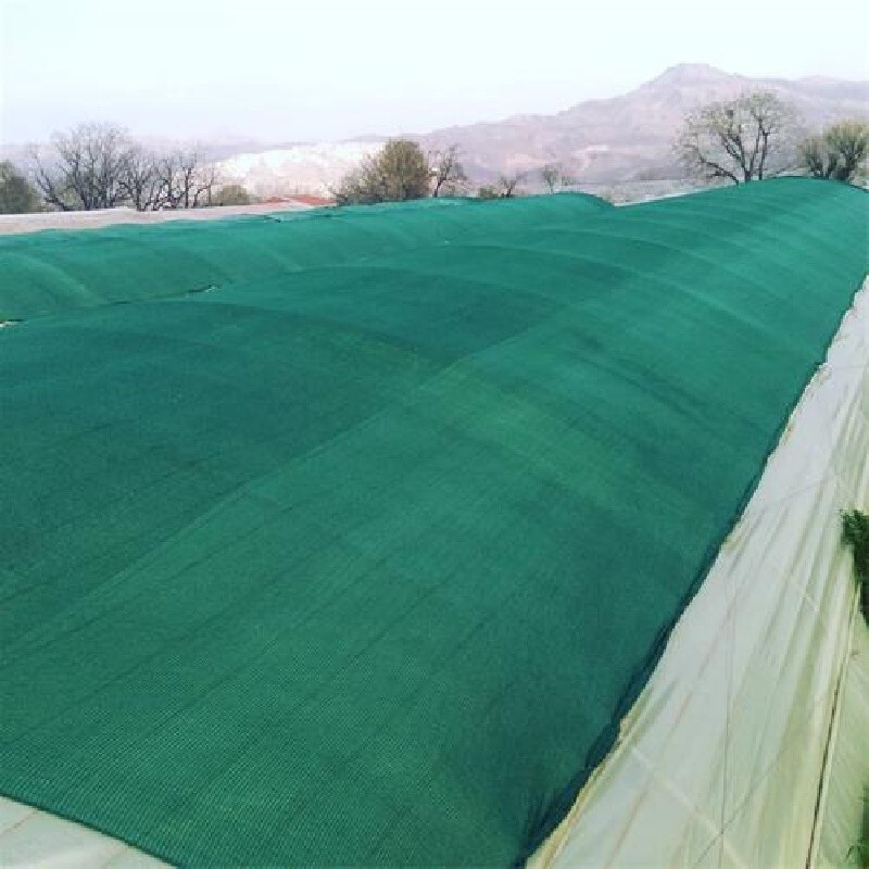 شید سایبان 80درصد 4در 10دور دوزی شده همراه با حلقه فلزی