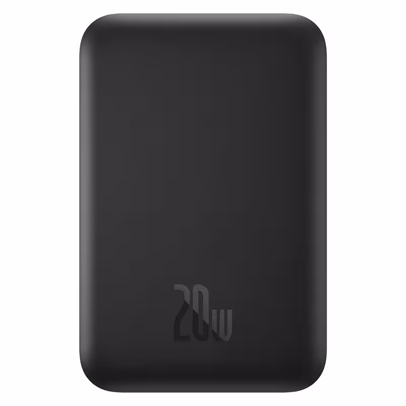 پاوربانک باسئوس مدل Magnetic Wireless 20W PPCX020001 ظرفیت 6000 میلی‌آمپر ساعت | کالا مکس