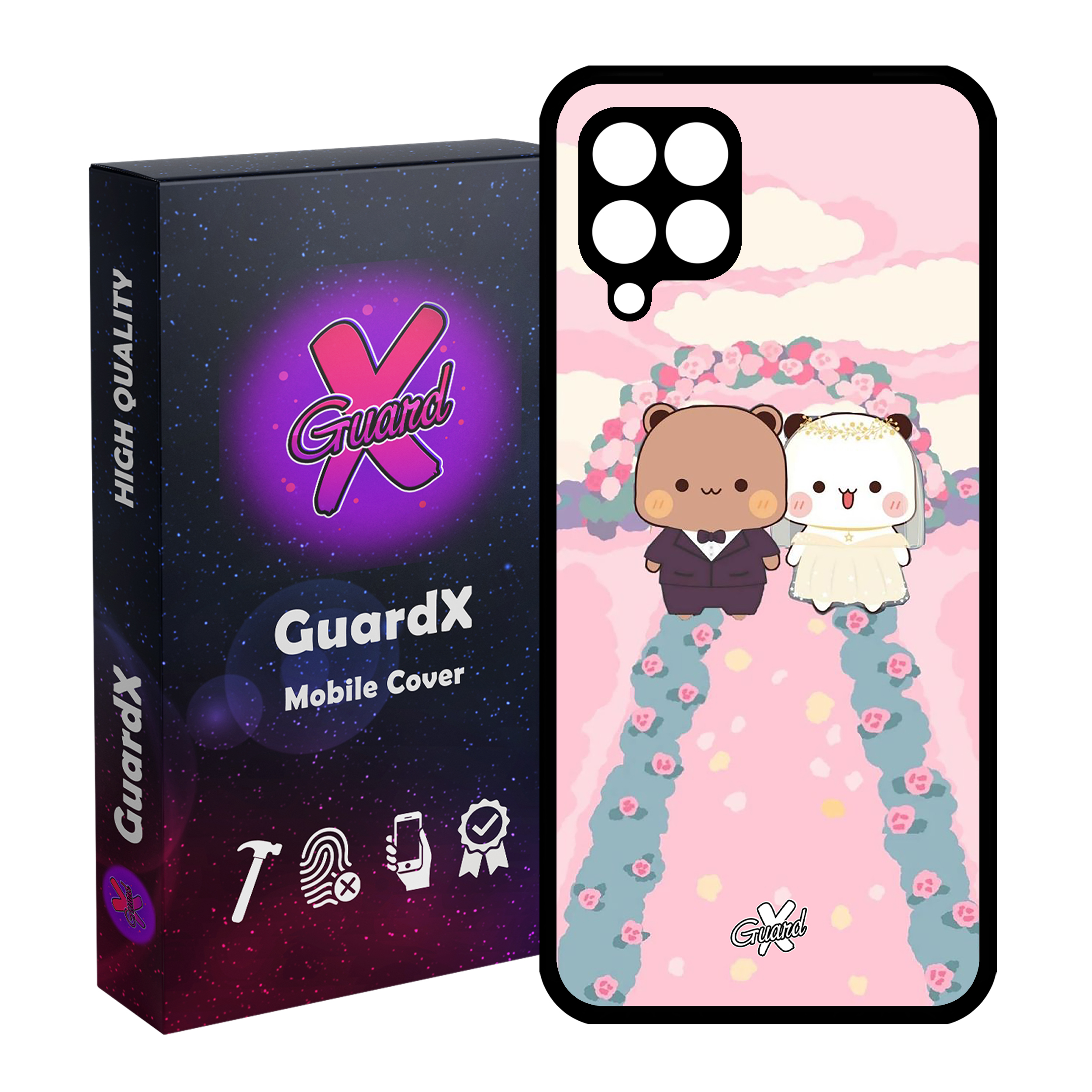 کاور گارد ایکس طرح Pet مدل Glass10314 مناسب برای گوشی موبایل سامسونگ Galaxy M32 4G / F22