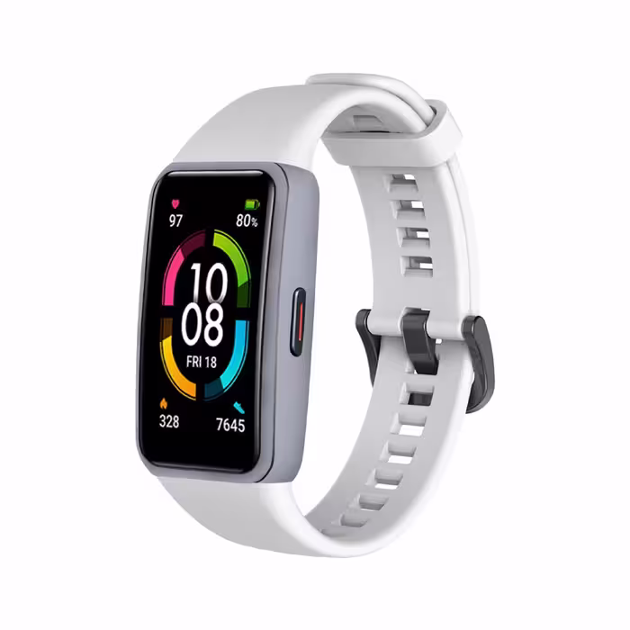 برچسب ماهوت طرح Matte Silver مناسب برای ساعت هوشمند هوآوی band 6