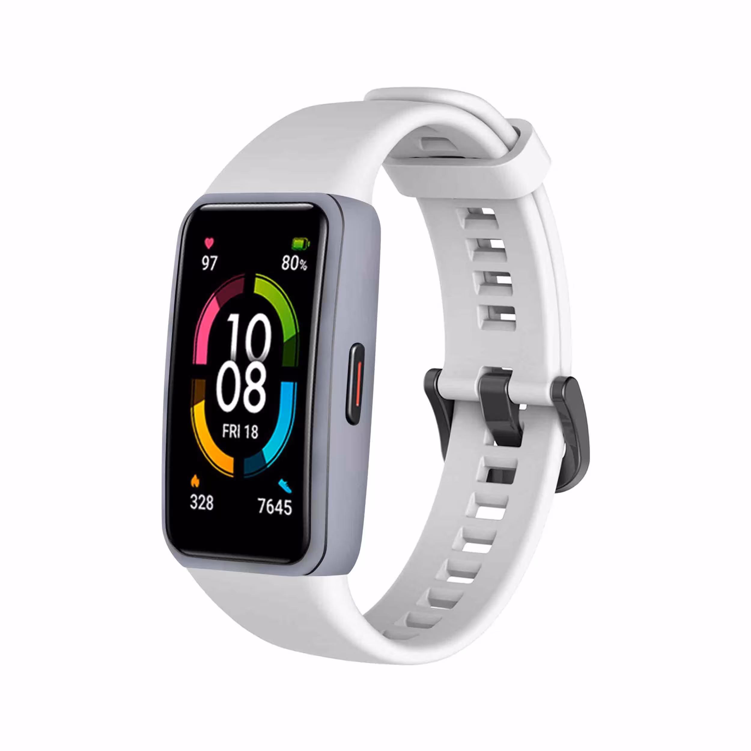 برچسب ماهوت طرح Matte Silver مناسب برای ساعت هوشمند هوآوی band 6