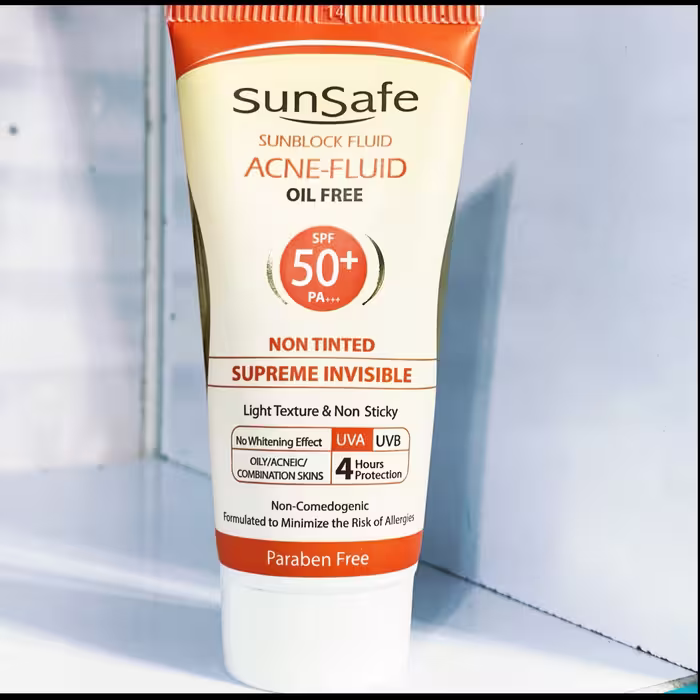 ضد آفتاب سان سیف ضد جوش
Spf 50