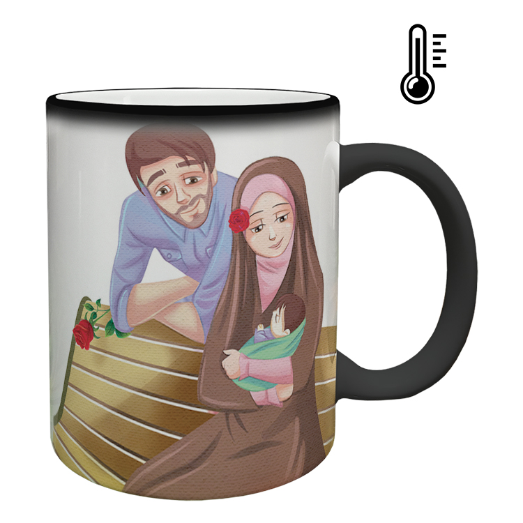 ماگ حرارتی مدل عاشقانه کد 321