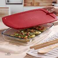تابه مستطیل بورجام در دار سیلیکونی کد 59006