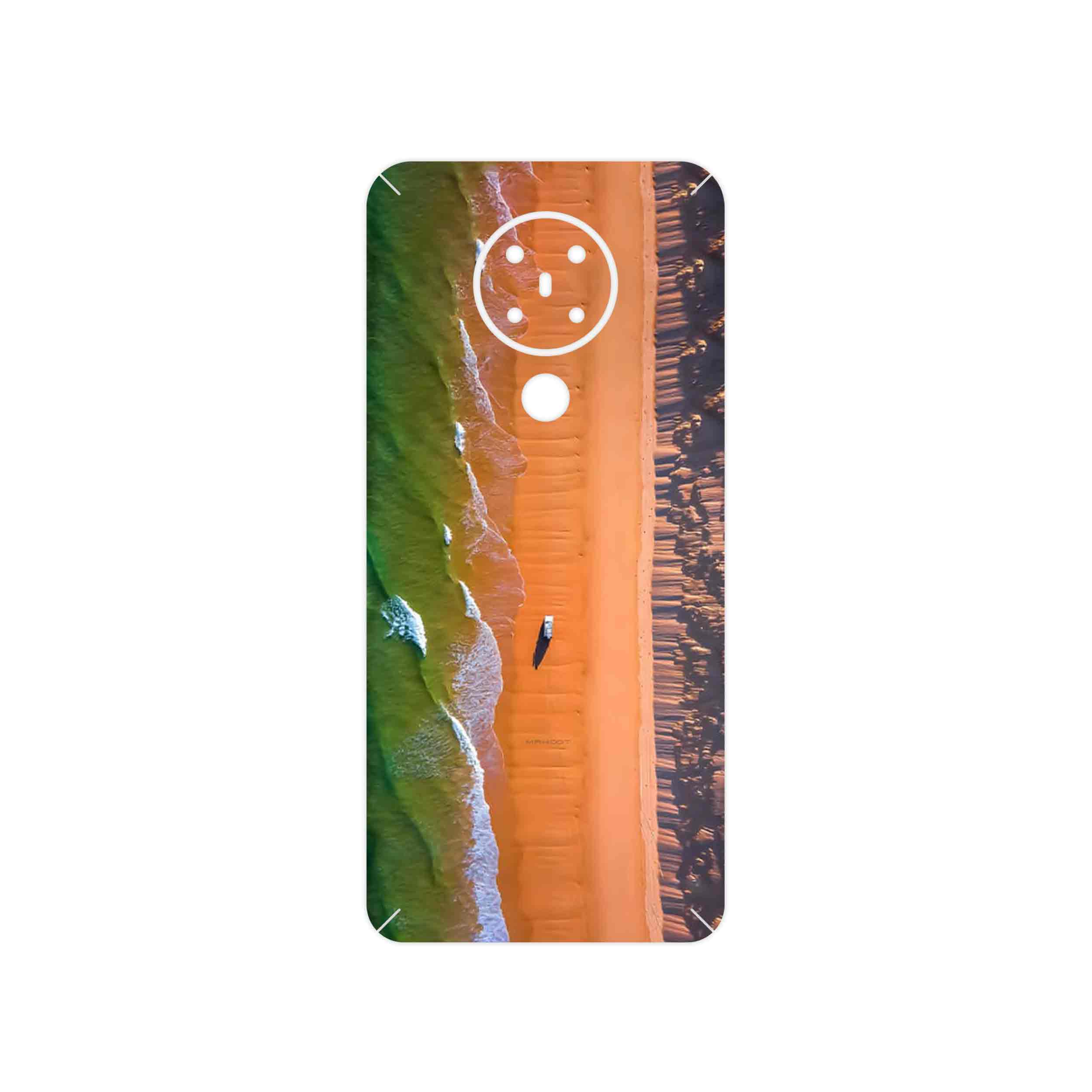 برچسب پوششی ماهوت مدل Beach and Green Sea مناسب برای گوشی موبایل نوکیا 5.3