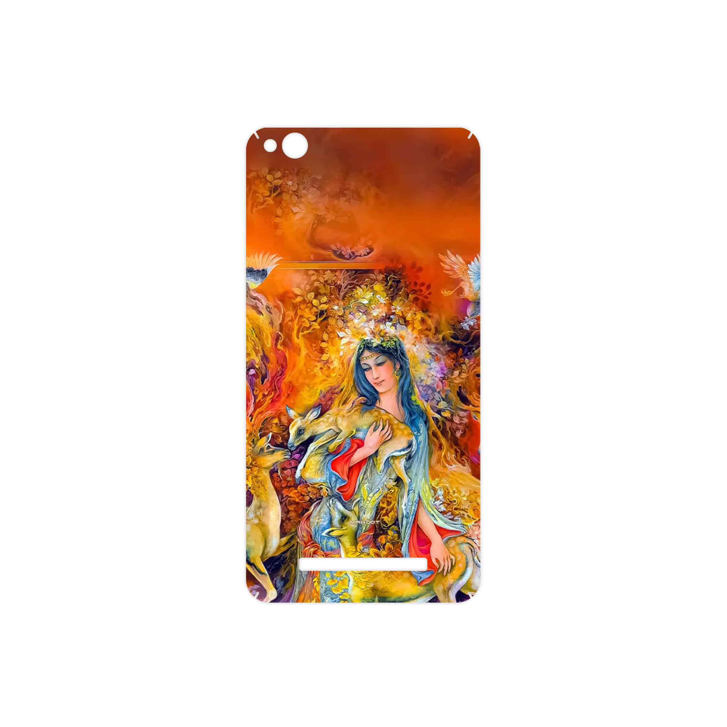 برچسب پوششی ماهوت مدل Persian miniature 2 مناسب برای گوشی موبایل شیائومی Redmi 4A