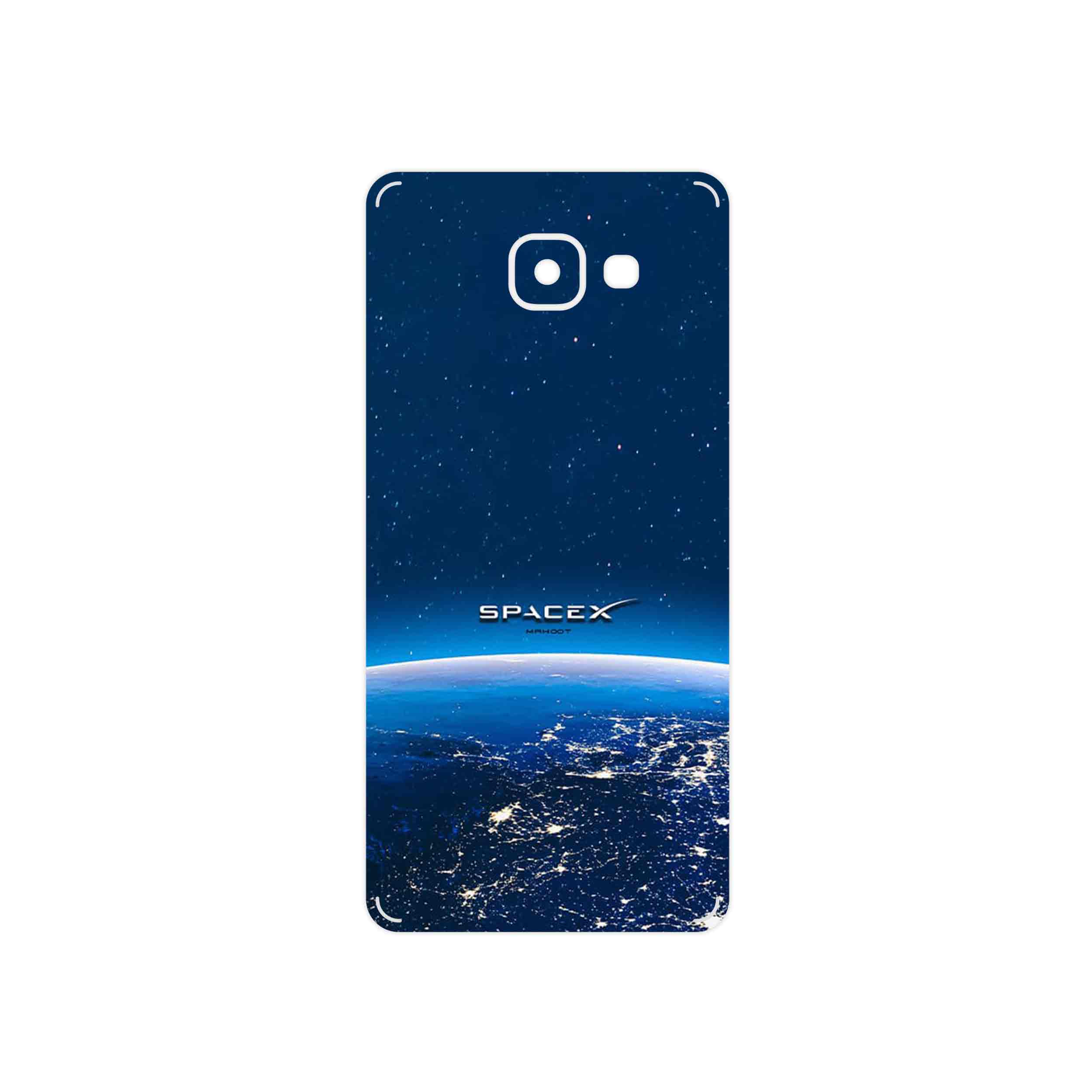 برچسب پوششی ماهوت مدل Space X مناسب برای گوشی موبایل سامسونگ Galaxy A7 2016
