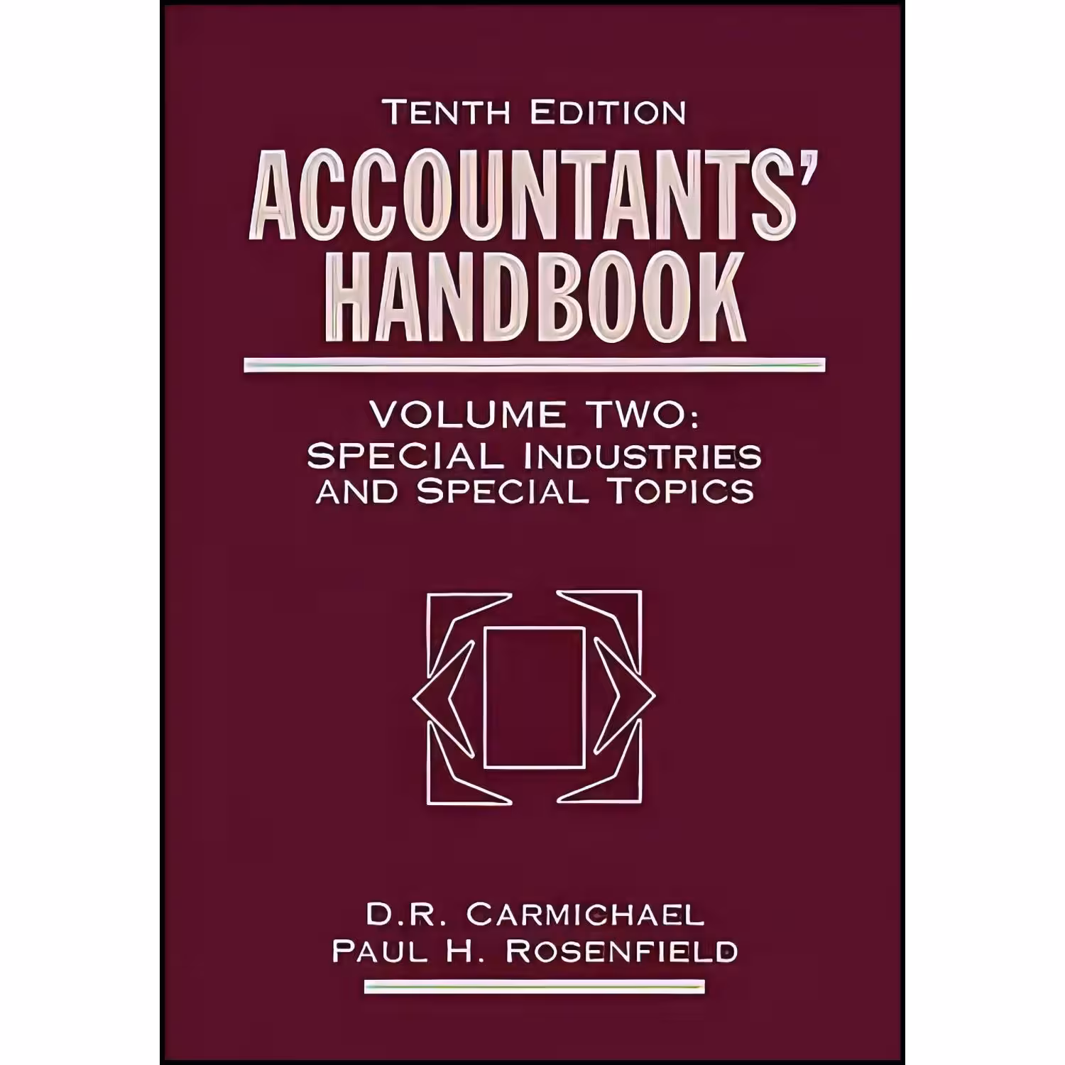 کتاب زبان اصلی Accountants Handbook  Financial Accounting and General Topics  Vo