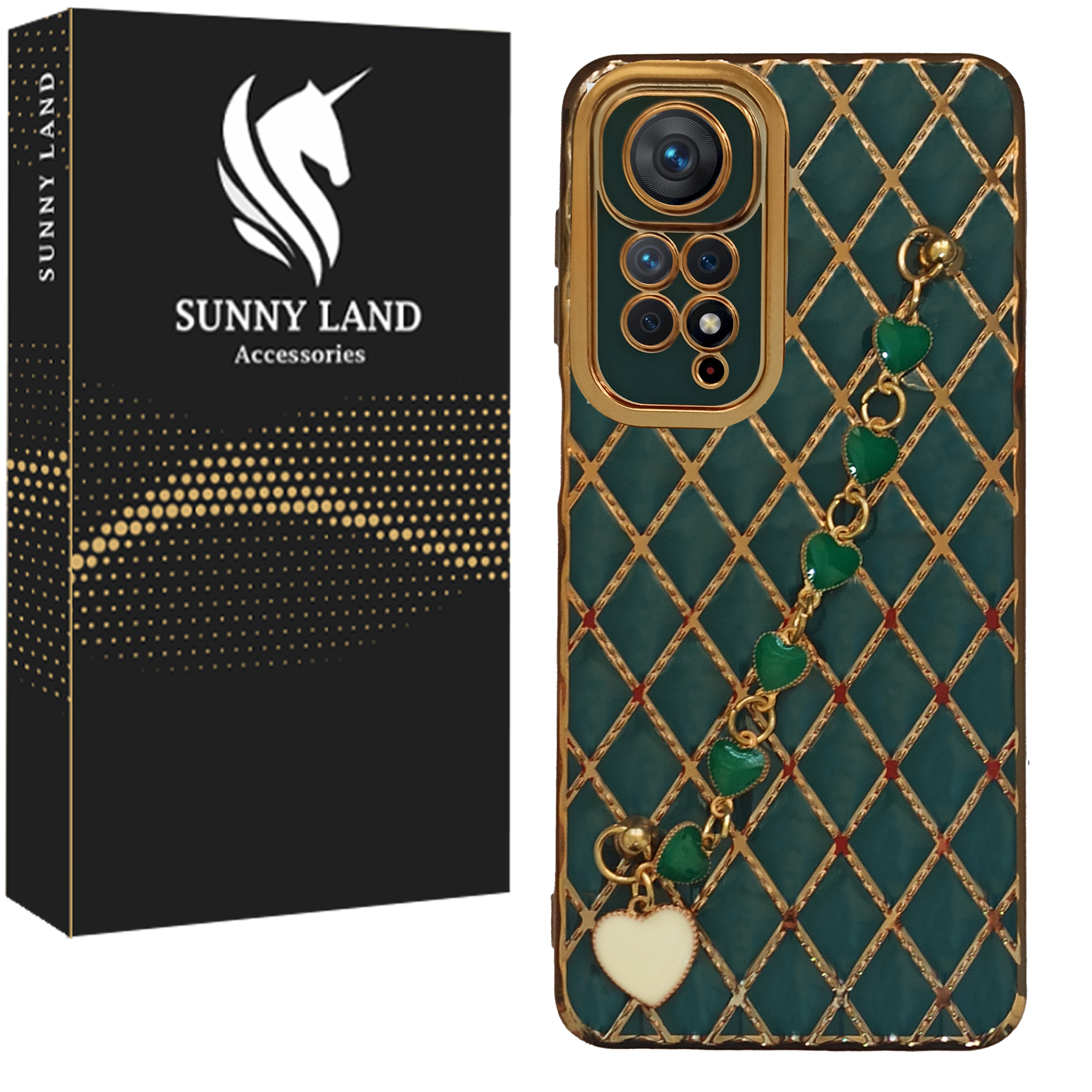 کاور سانی لند مدل Scarlett مناسب برای گوشی موبایل شیائومی Redmi Note 11S 4G / Redmi Note 11 4G به همراه بند