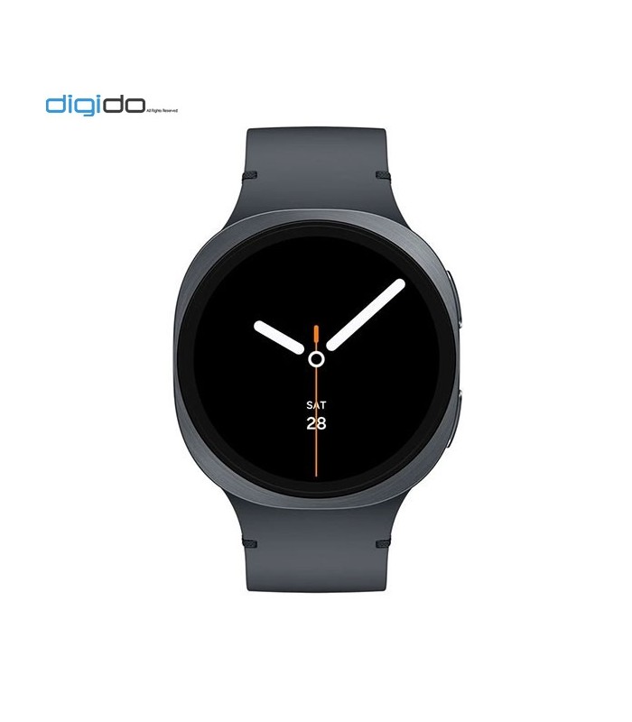 ساعت هوشمند سامسونگ گلکسی واچ 8 مدل 44 میلی متری Bluetooth / Wifi بدنه خاکستری تیره - بند اسپرت