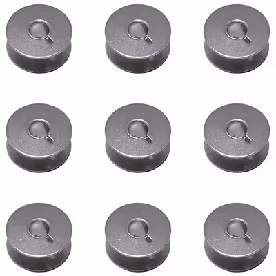 ماسوره چرخ خیاطی مدل راسته دوز FER9 بسته 9 عددی