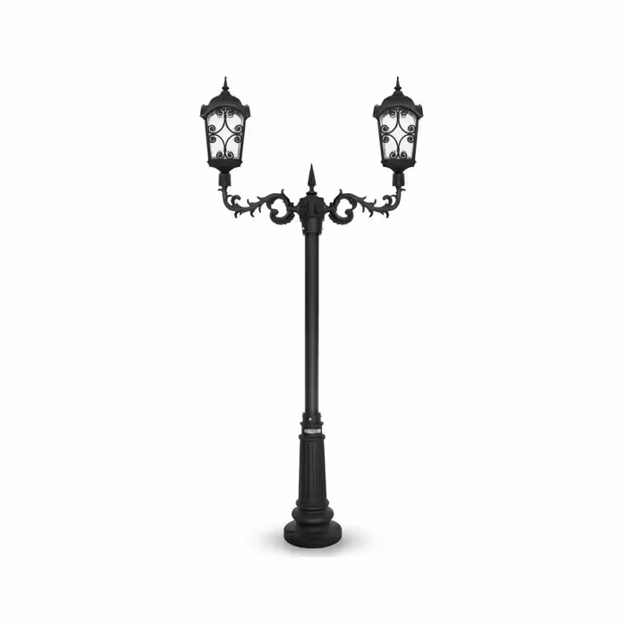 چراغ حیاطی ایستاده شب تاب مدل آروین SH-106721710