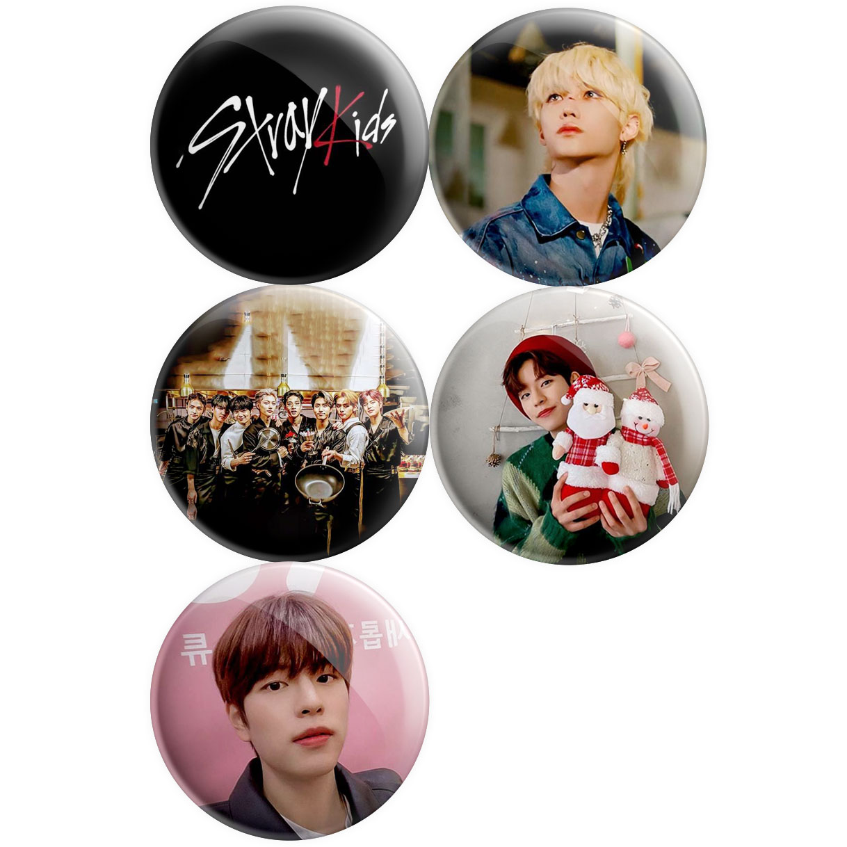 پیکسل پرمانه طرح straykids کد pmg5.9101 مجموعه 5 عددی