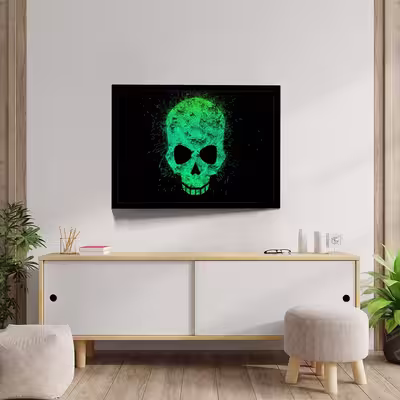 تابلو مدل skull کد F-12046