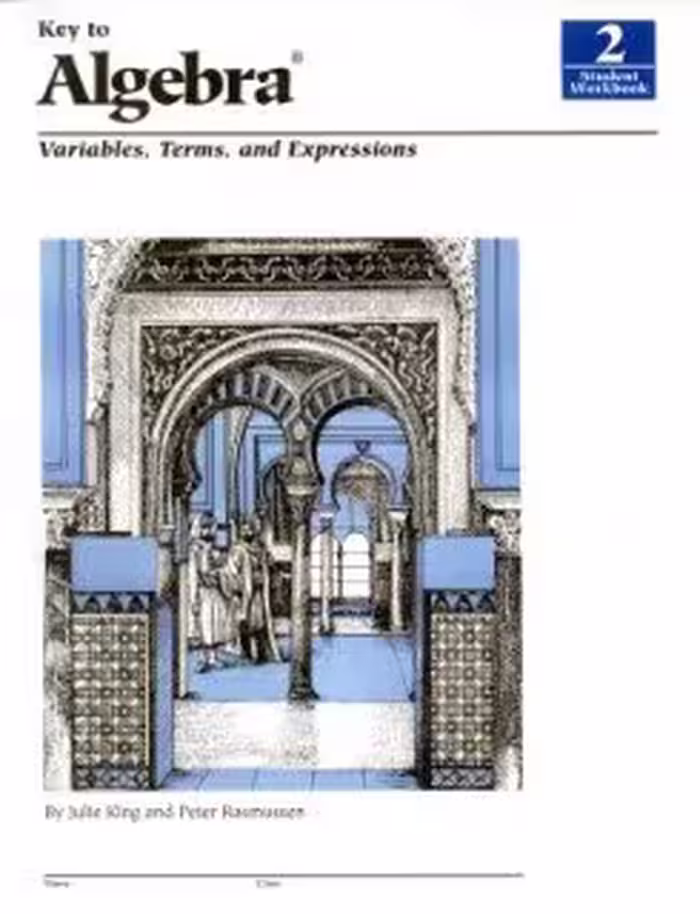 خرید و دانلود نسخه کامل کتاب Key to Algebra Book 2 Variables, Terms and Expressions