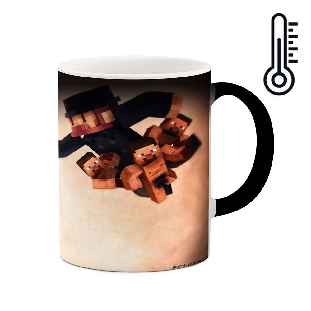 ماگ حرارتی کاکتی طرح ماینکرافت مدل mgh13074