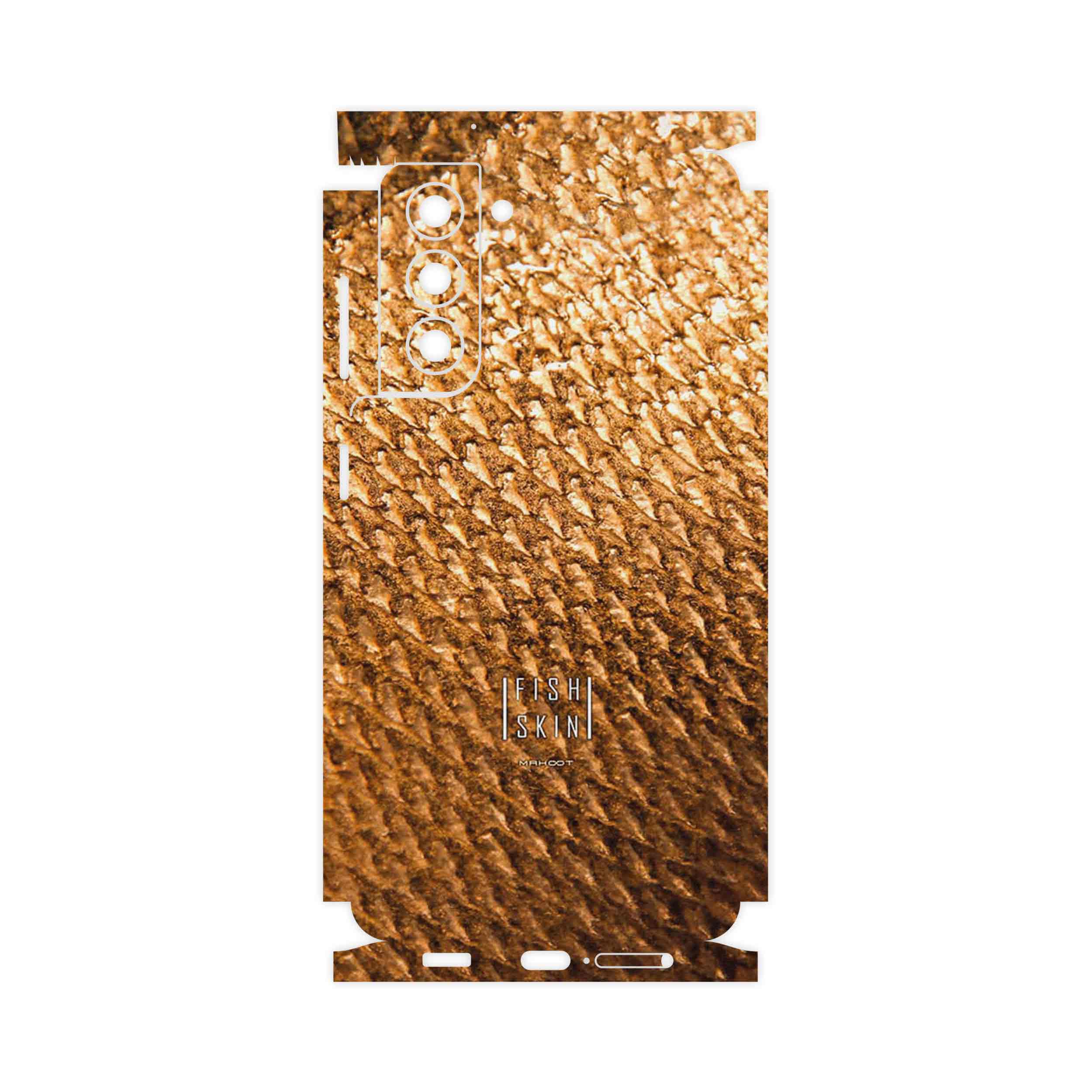 برچسب پوششی ماهوت مدل Fish Skin-FullSkin مناسب برای گوشی موبایل سامسونگ Galaxy S21 5G
