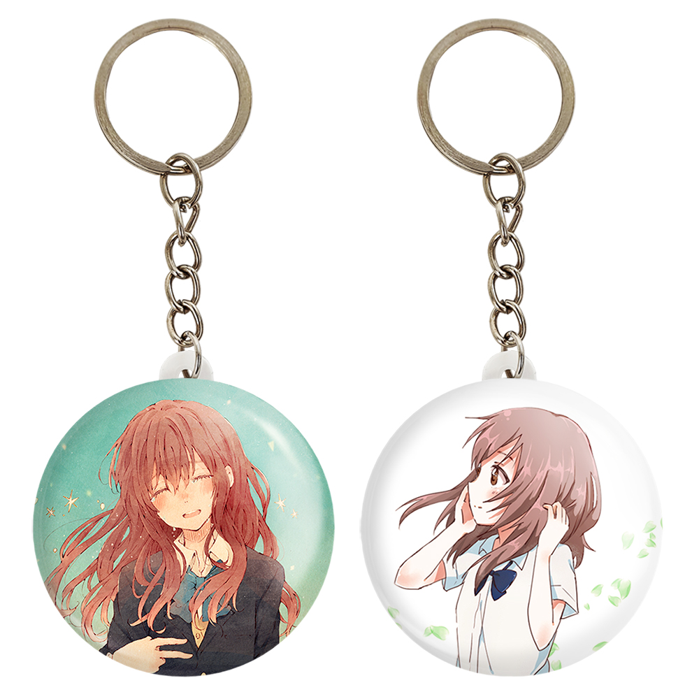 جاکلیدی خندالو مدل شوکو نیشیمیا انیمه سایلنت ویس کد 1577315781 مجموعه 2 عددی