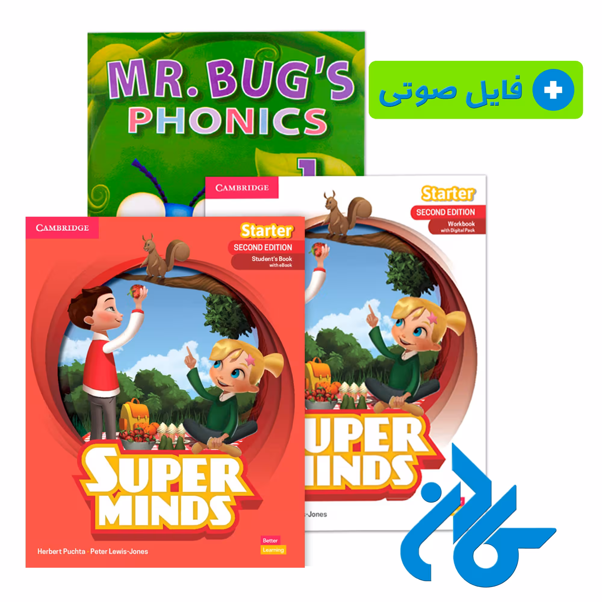 خرید و قیمت کتاب Super Minds Starter سطح E1 تا E5