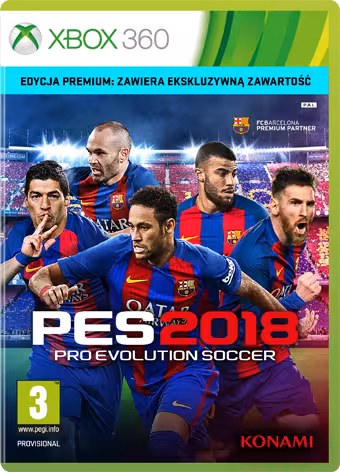 بازی ایکس باکس 360 Pes 2018