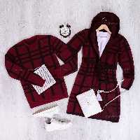 ست دونفره مانتوزنانه پلیور مرد بافت Emery کد 15108
آستین	بلند
جنس نخ پلی استر
رنگ	مشکی قرمز
سایز	فری سایز  مناسب L و XL