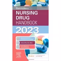 کتاب Saunders Nursing Drug Handbook 2023 اثر  ROBERT J. KIZIOR انتشارات الزویر