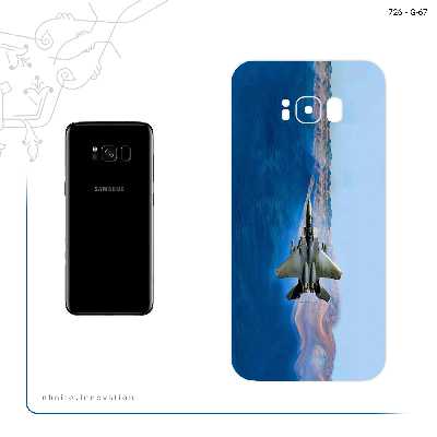 برچسب پوششی ماهوت مدل Fighter plane F15 مناسب برای گوشی موبایل سامسونگ Galaxy S8 Plus