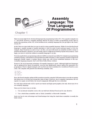 خرید و دانلود نسخه کامل کتاب PC Underground: Unconventional Programming Topics