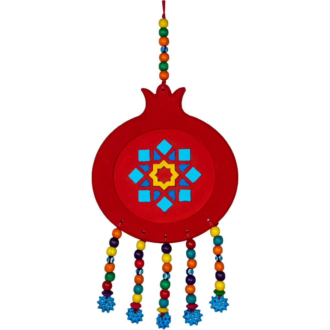 آویز تزیینی دوراونتاش طرح چشم نظر مدل انار سنتی کد B