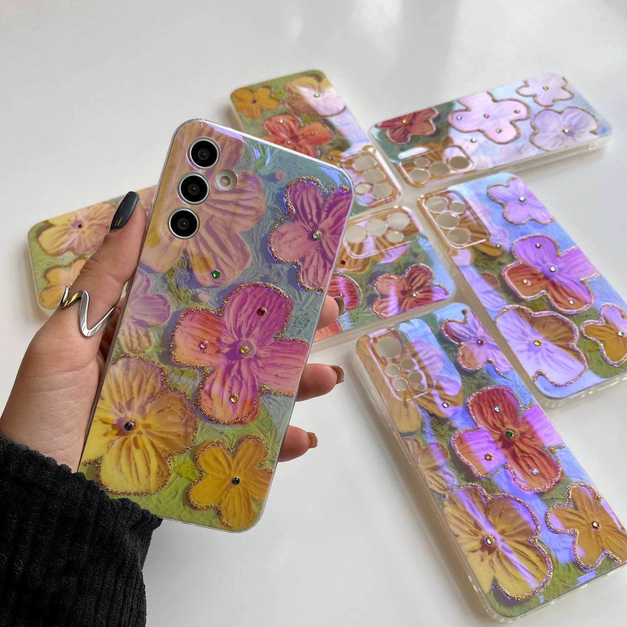 گل یخی نارنجی سامسونگ و شیایومی کد 4