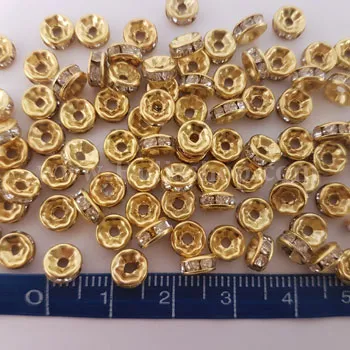 نگین طلایی سایز 6